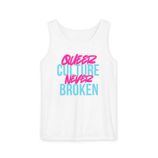Queer Culture Unisex Garment-Dyed Tank Top