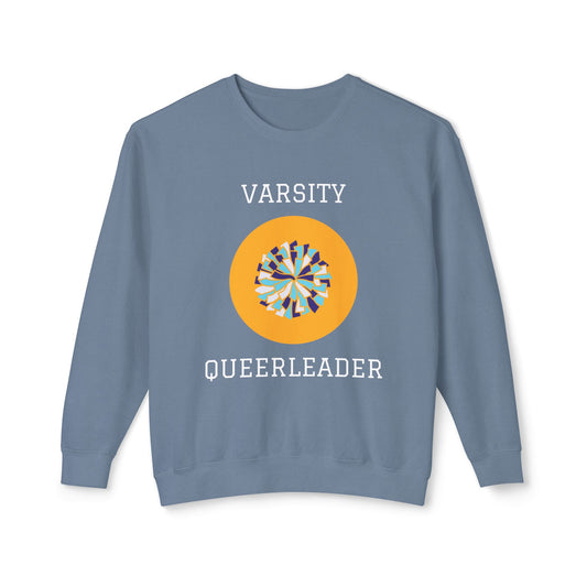 Varsity Queerleader Lightweight Crewneck Sweatshirt