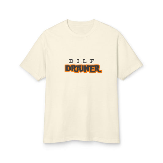 Dilf Drainer Unisex Garment-Dyed Heavyweight Cotton Tee