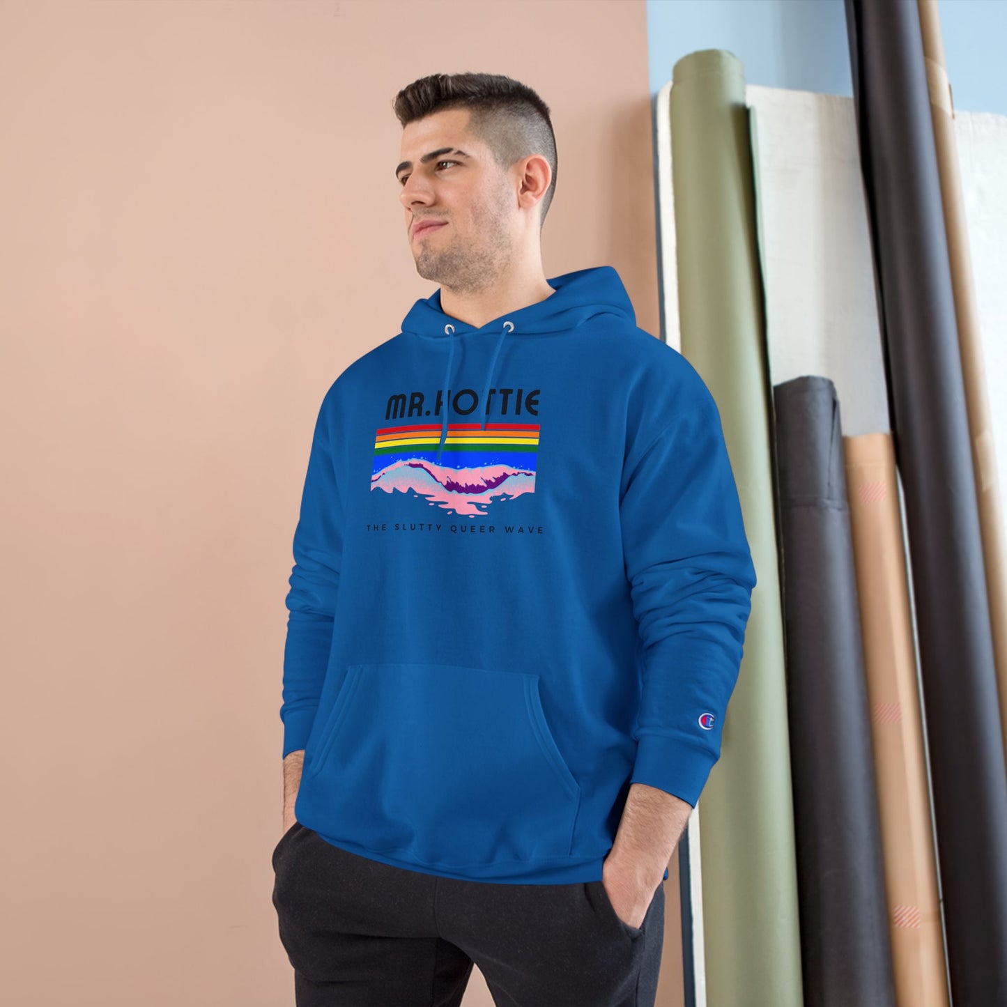 The Slutty Queer Wave Champion Hoodie