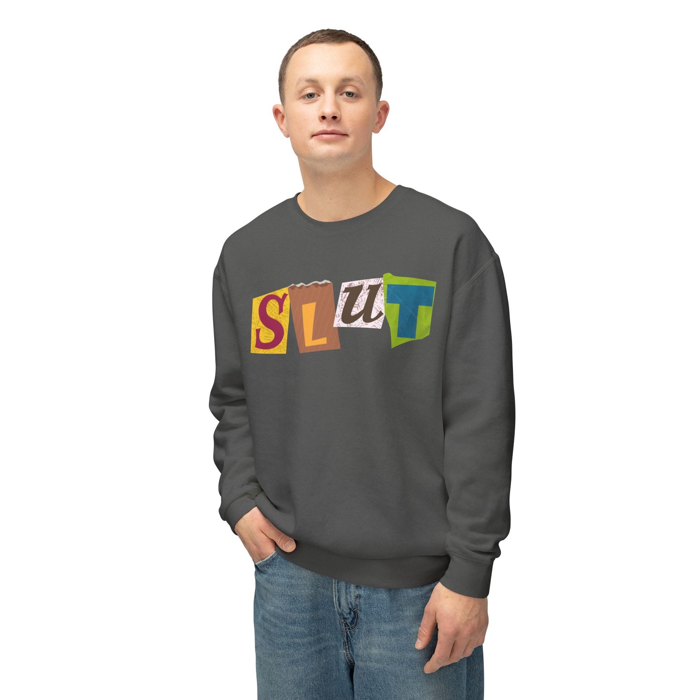 S>LUT Unisex Lightweight Crewneck Sweatshirt