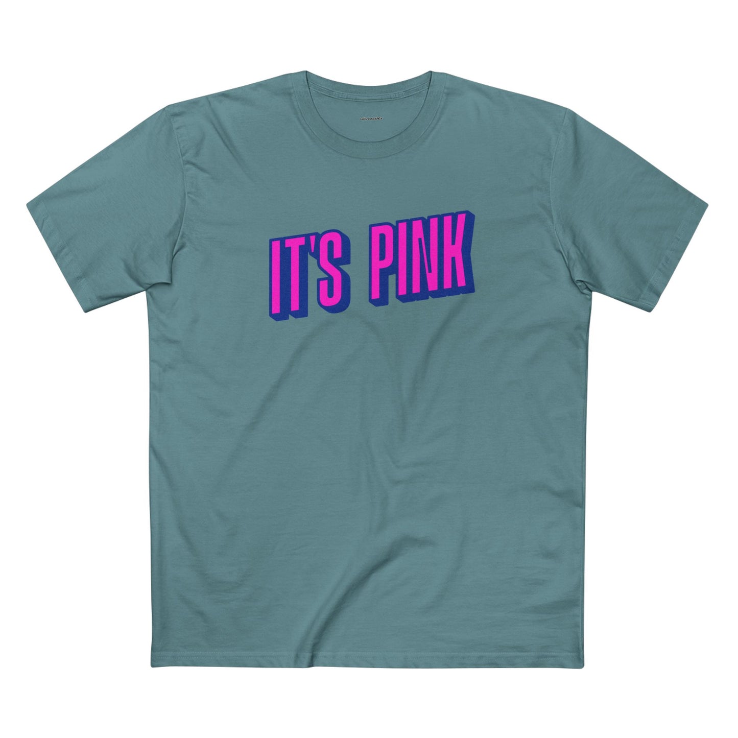 It`s Pink Adult Staple Tee