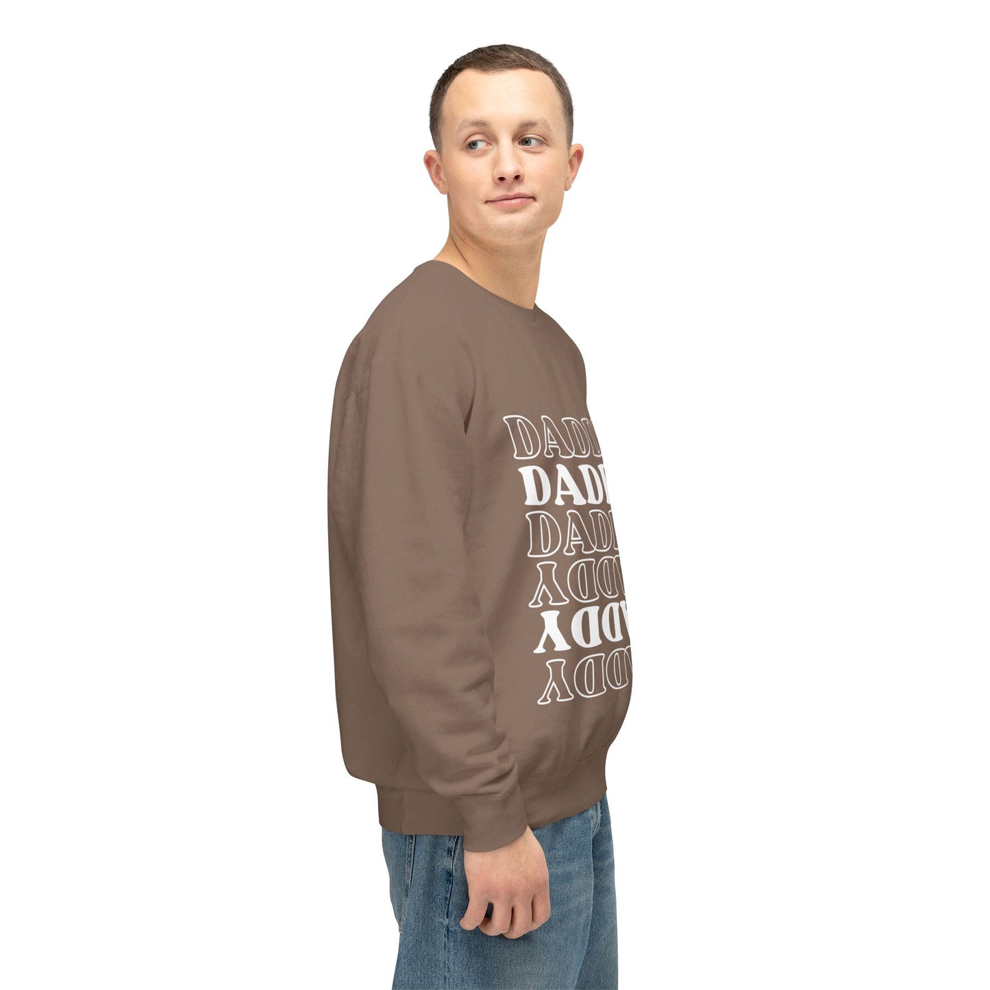 Daddy Unisex Lightweight Crewneck Sweatshirt