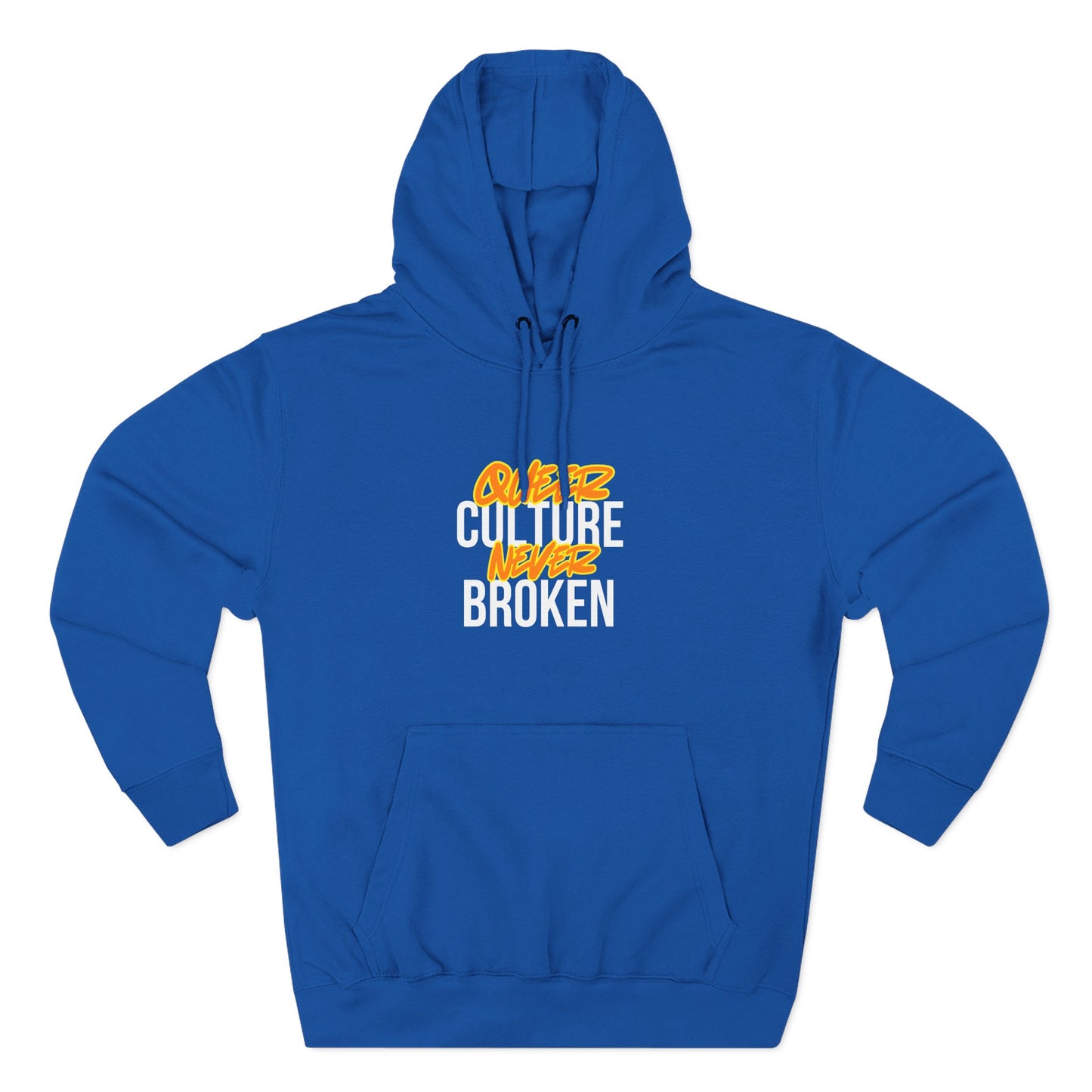 Queer Culture Three-Panel Fleece Hoodie