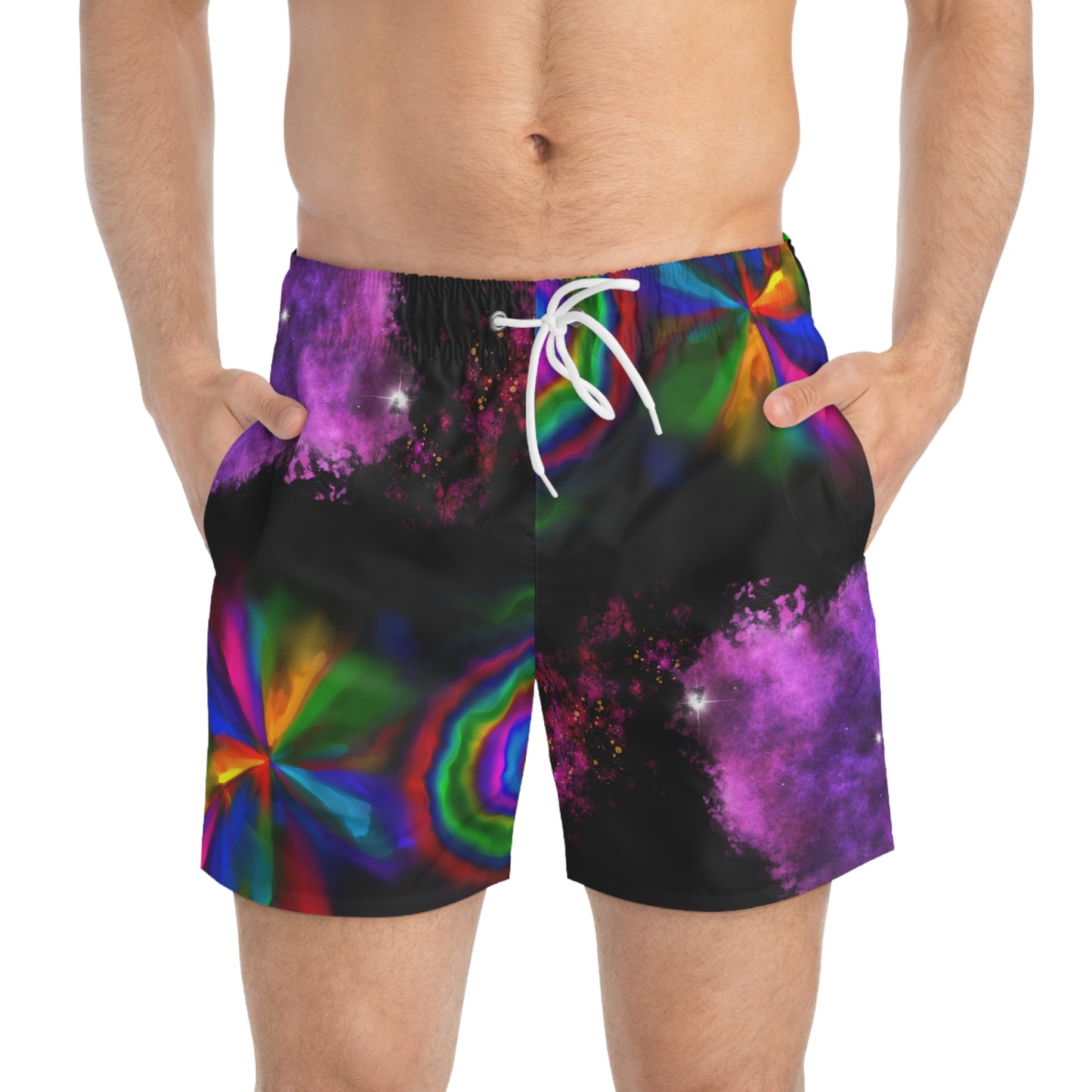 Galaxy Swim Trunks (AOP)