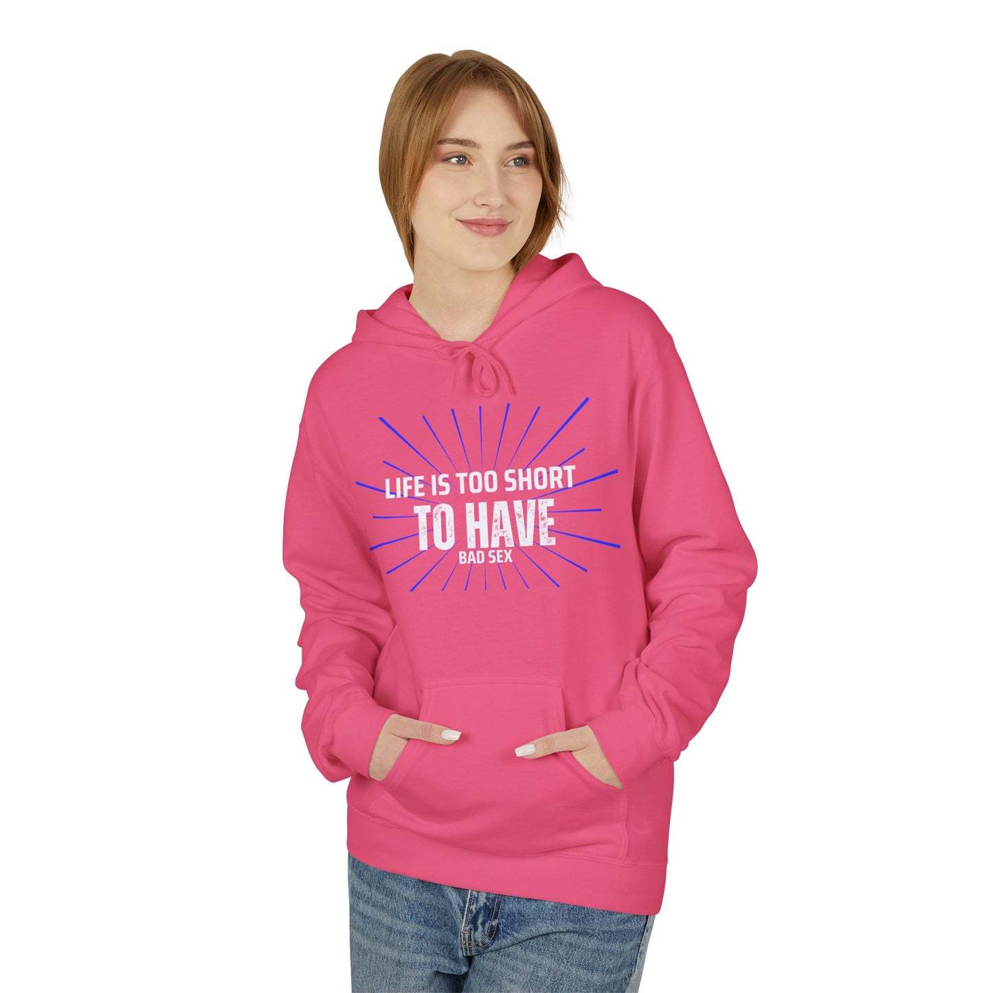 Life too Short Unisex Midweight Softstyle Fleece Hoodie