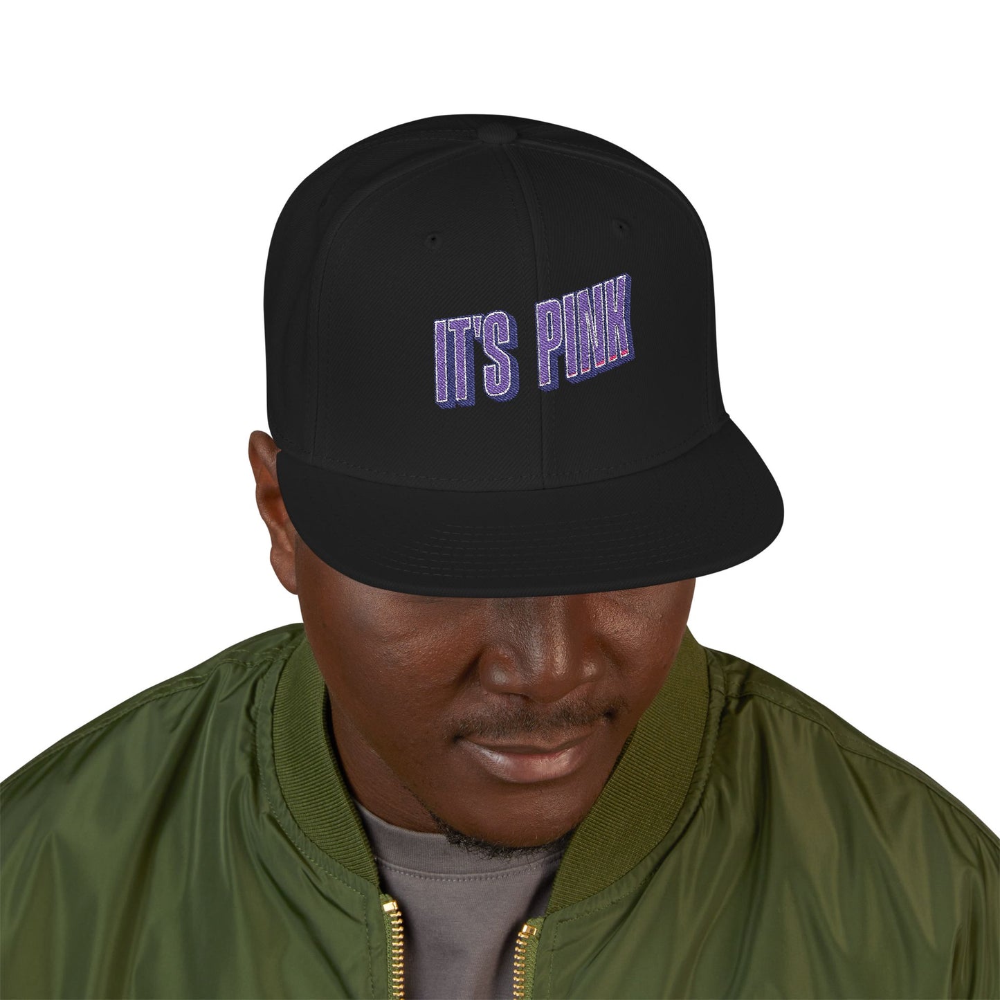It's Pink Snapback (Embroidery)