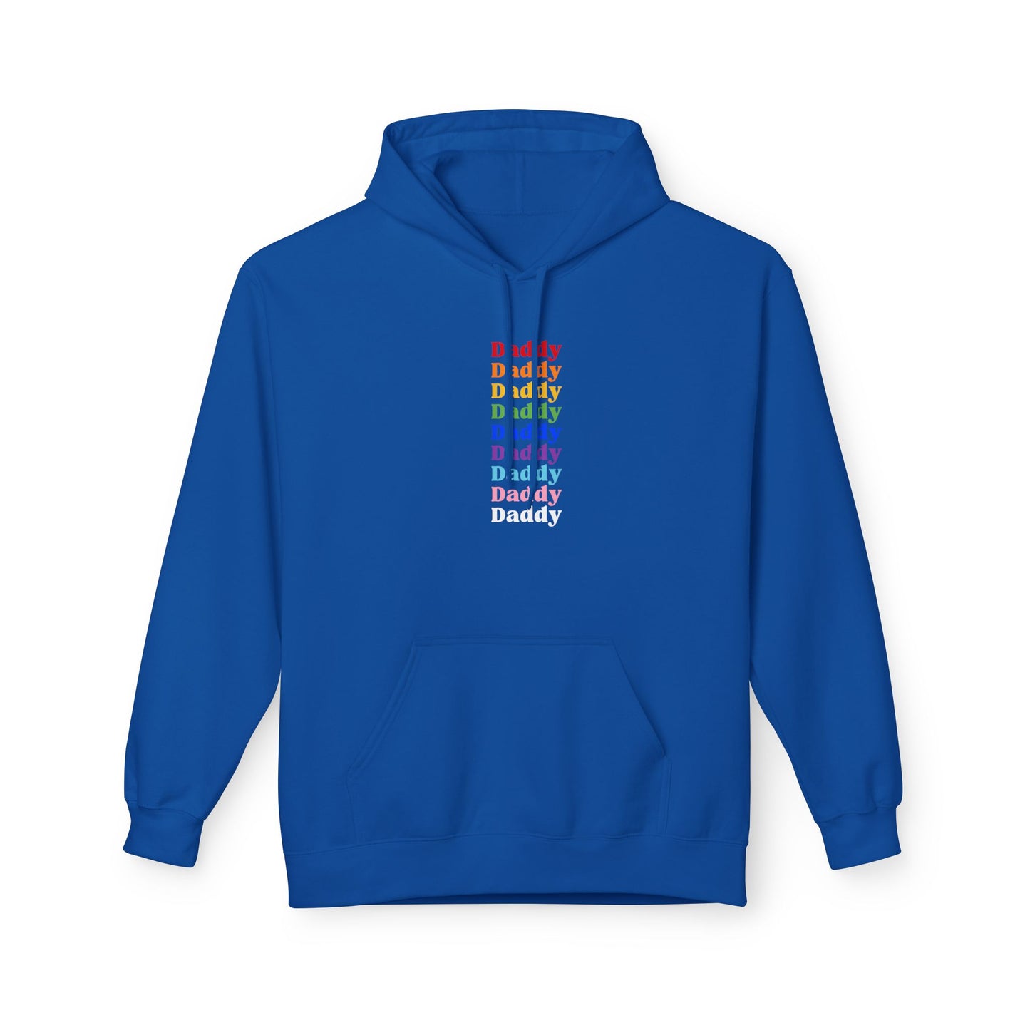 Pride Daddy Unisex Midweight Softstyle Fleece Hoodie