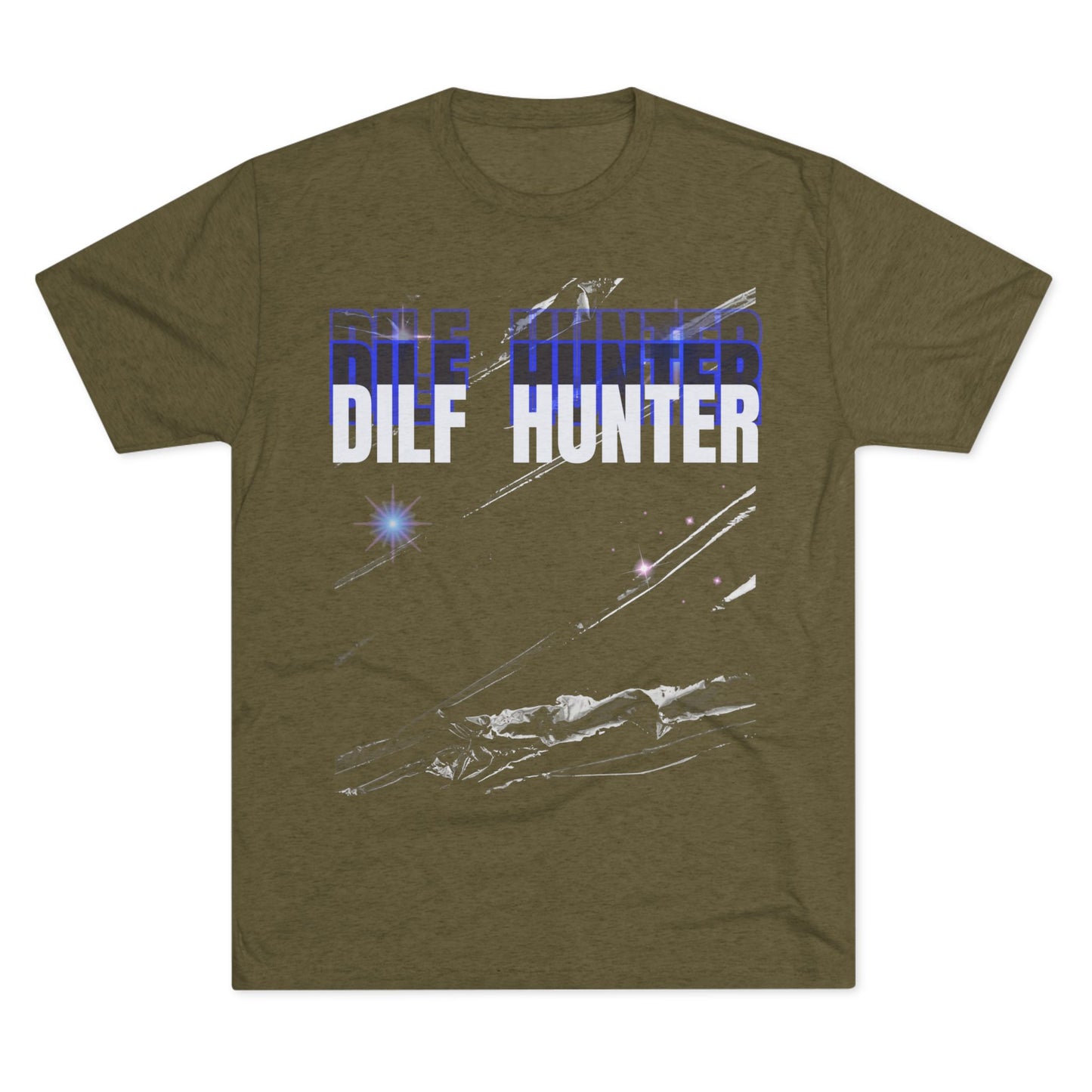 Dilf Hunter Unisex Tri-Blend Crew Tee