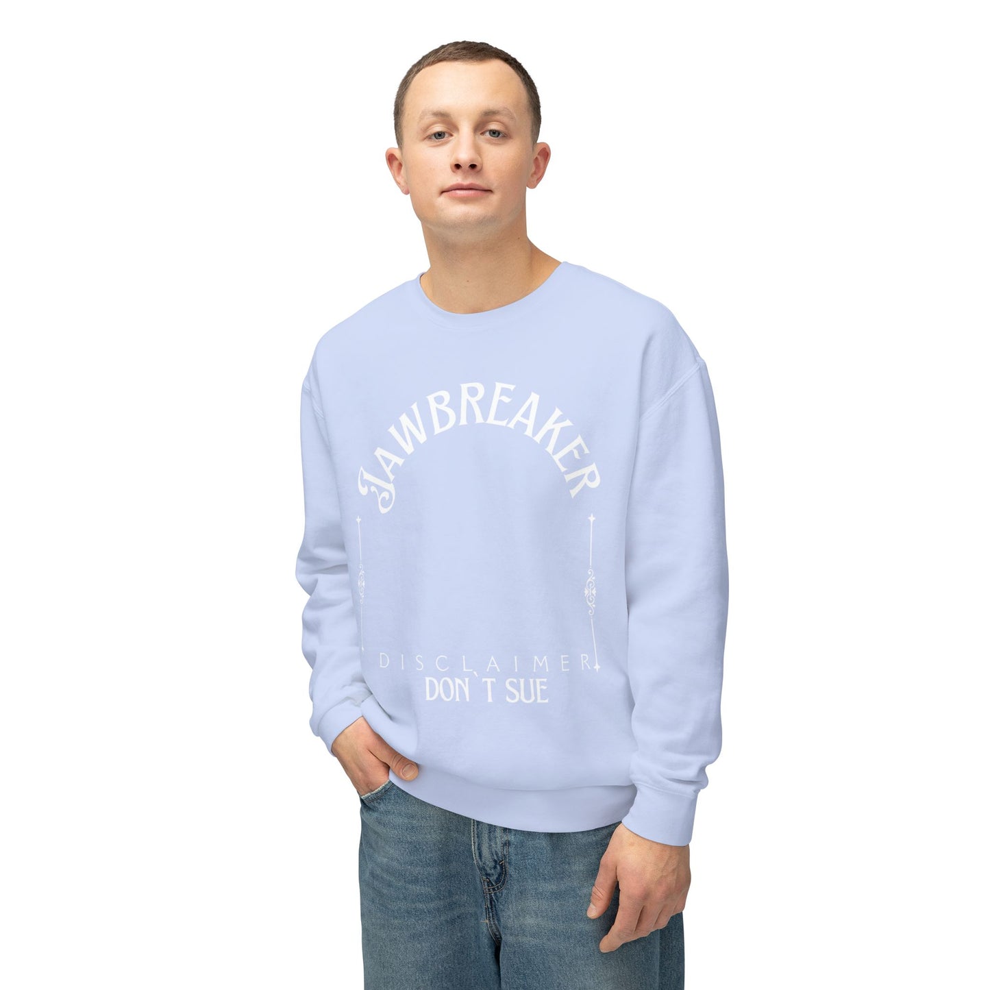 Jawbreaker Unisex Lightweight Crewneck Sweatshirt
