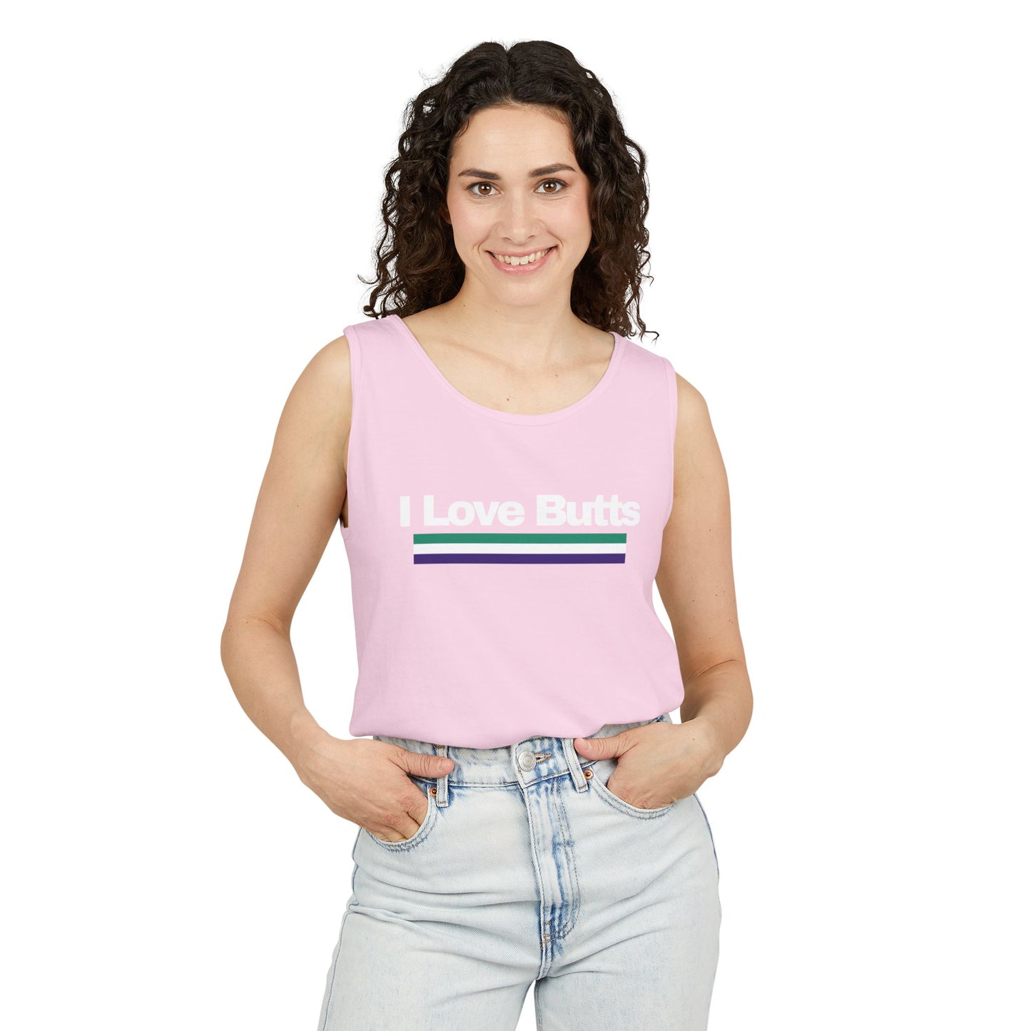 Butts Unisex Garment-Dyed Tank Top
