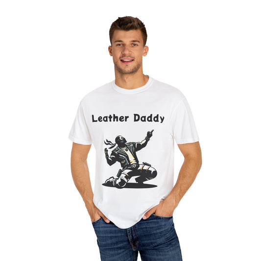 Leather Daddy Unisex Garment-Dyed T-shirt