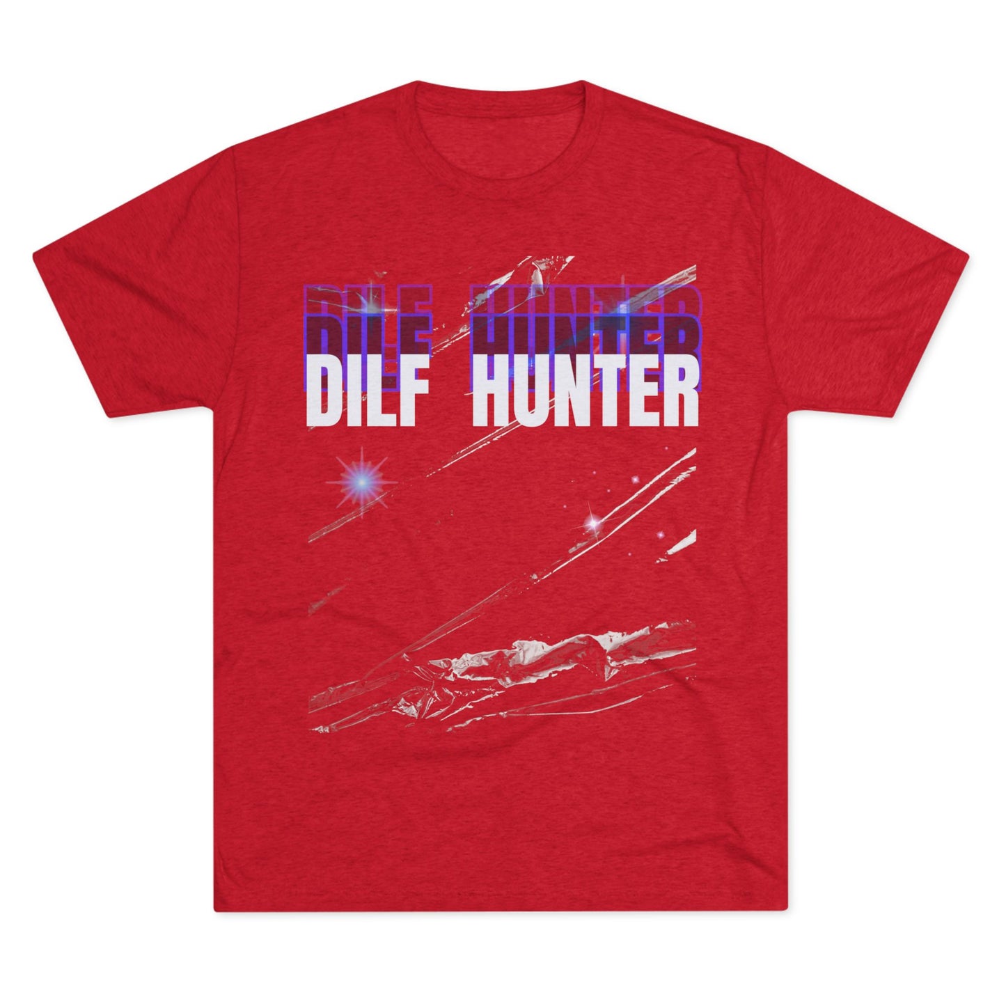 Dilf Hunter Unisex Tri-Blend Crew Tee