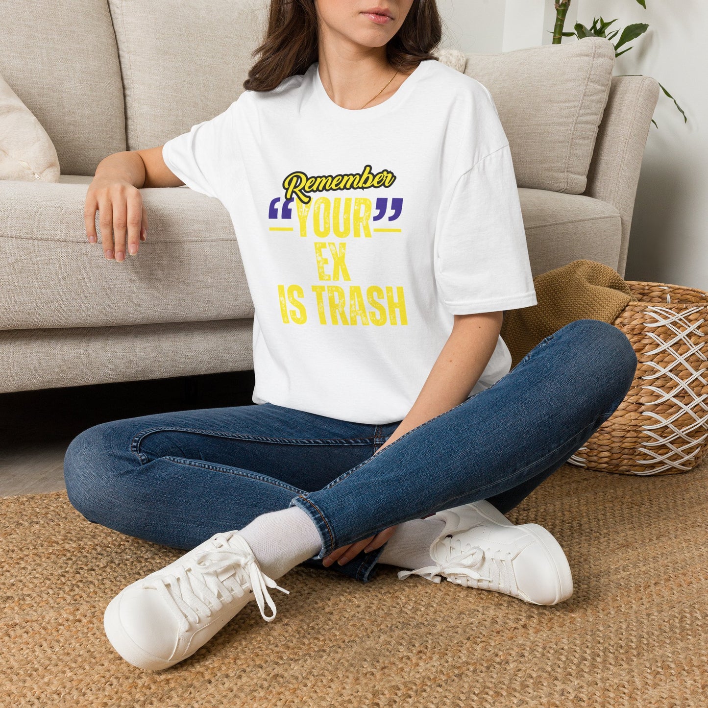 Your Ex is Trash -Unisex Softstyle T-Shirt