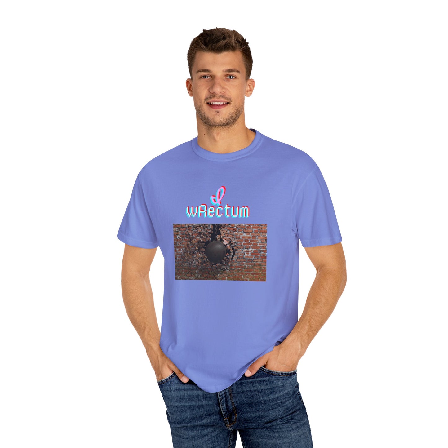 I Wrectum Unisex Garment-Dyed T-shirt