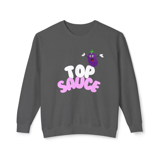 Top Sauce Unisex Lightweight Crewneck Sweatshirt