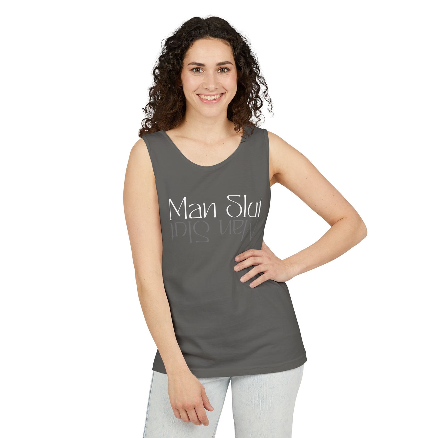 ManSlut 2 Unisex Garment-Dyed Tank Top