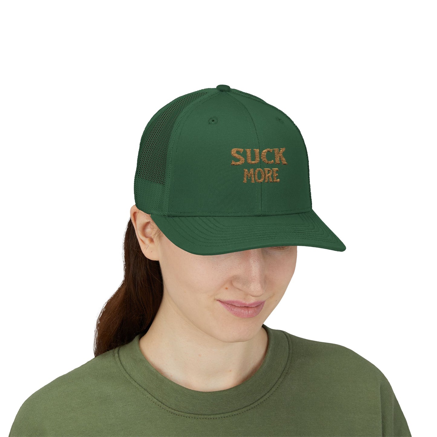 Suck more Snapback Trucker Cap