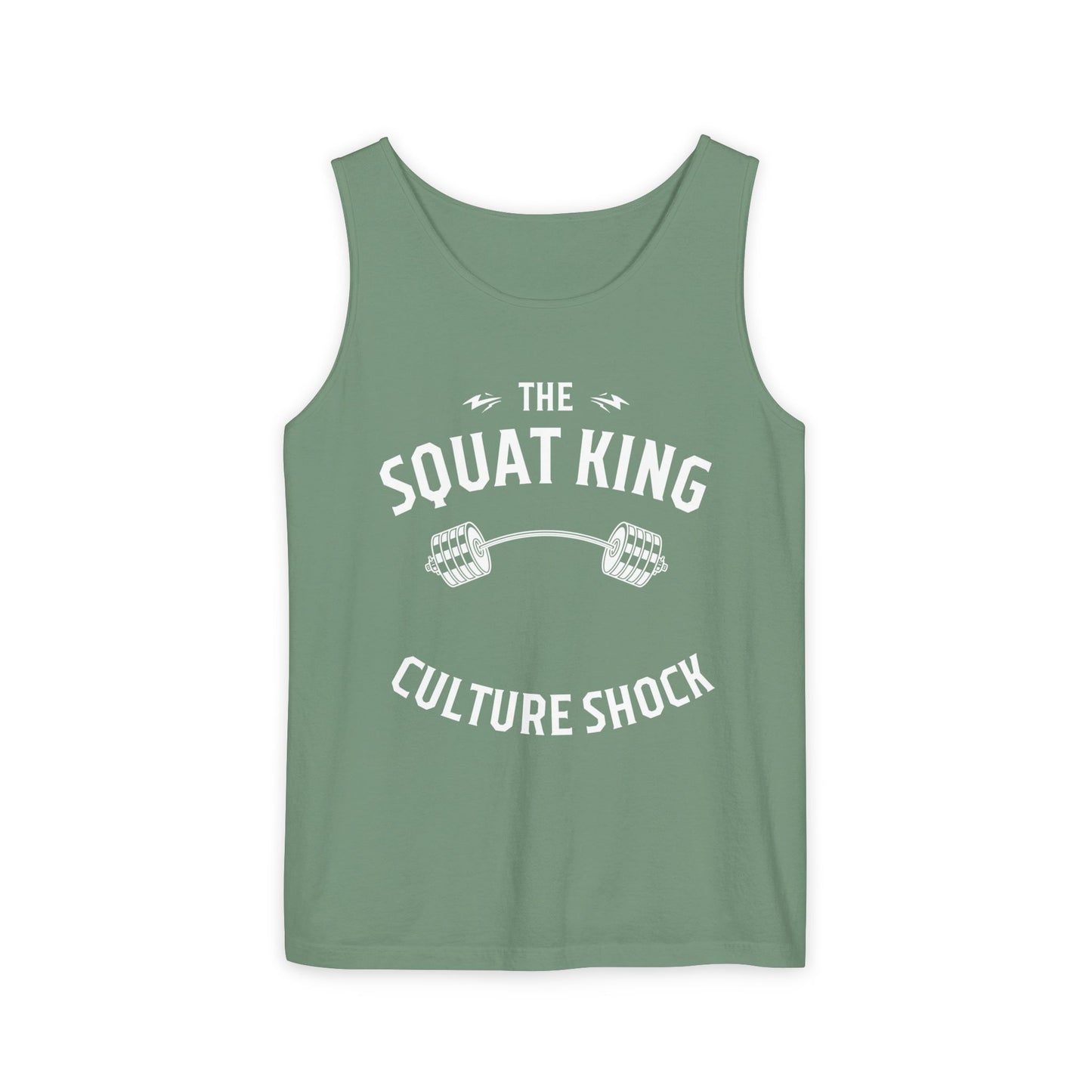 Squat King Unisex Garment-Dyed Tank Top