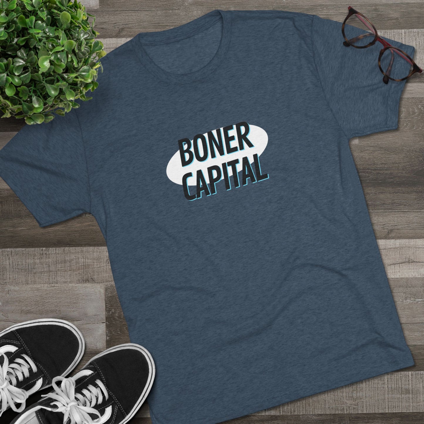 Boner Capital Unisex Tri-Blend Crew Tee
