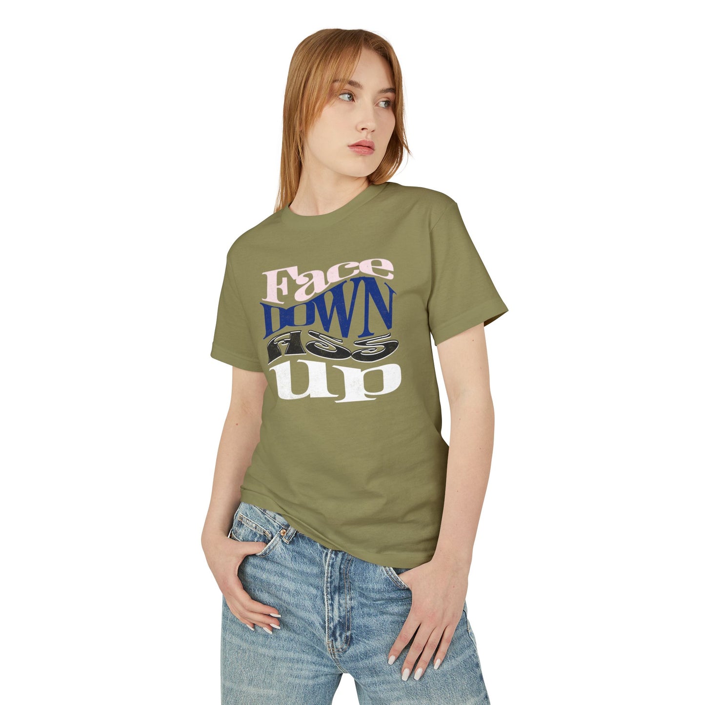 Face down Unisex Garment-Dyed Heavyweight Cotton Tee