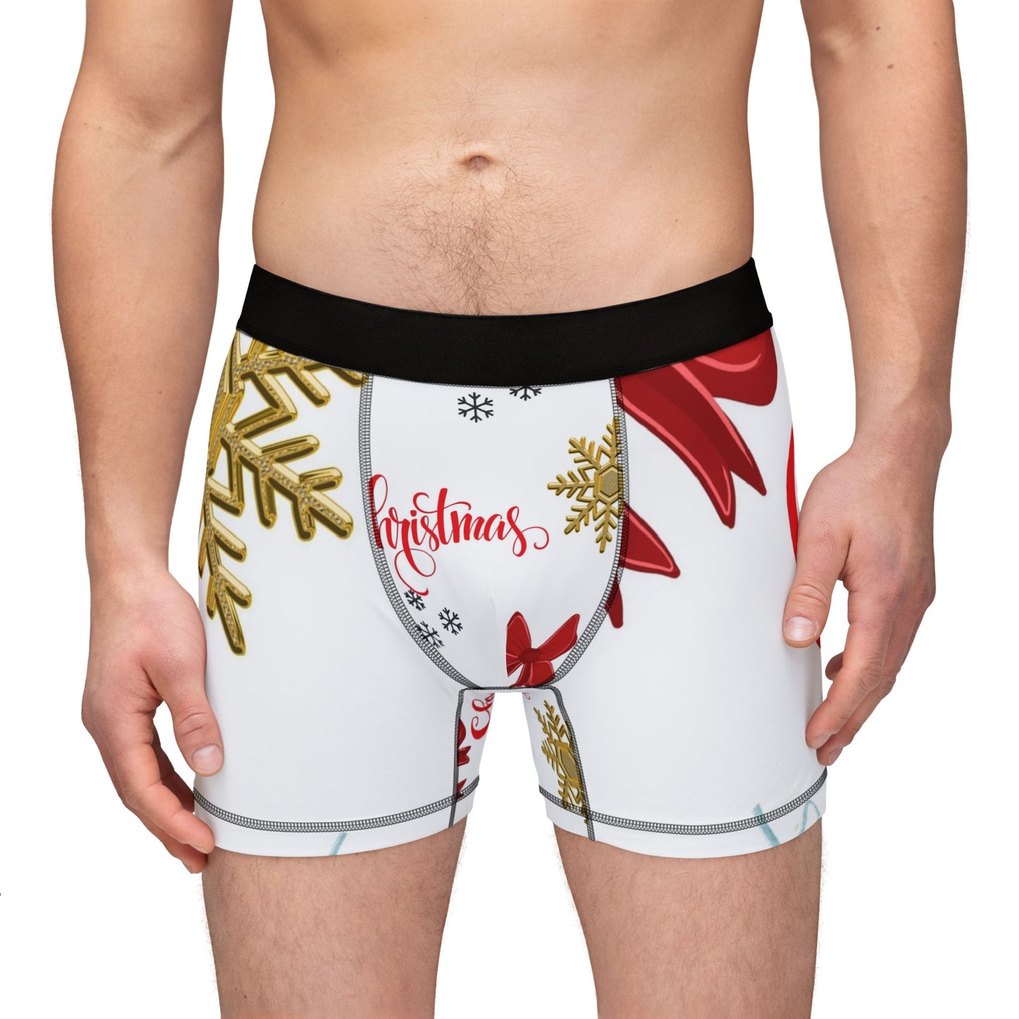 Christmas 1 Men's Boxers (AOP)