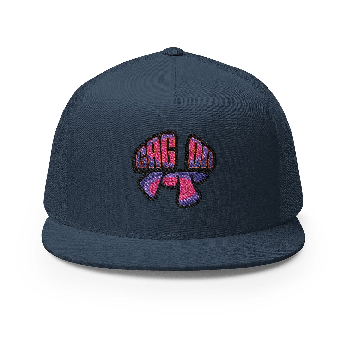 Gag On it 5 Panel Trucker Cap (Embroidery)
