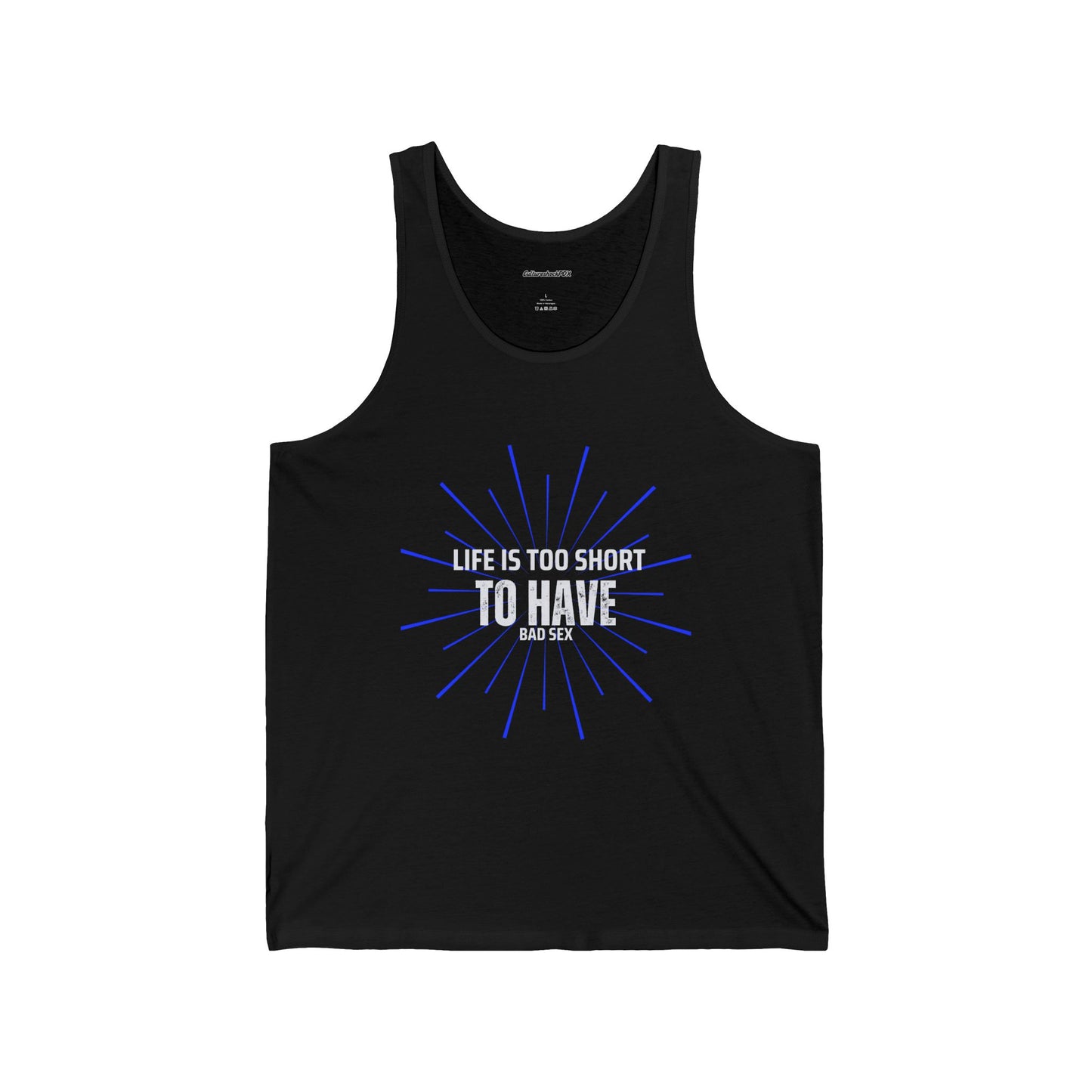 Life. Unisex Jersey Tank