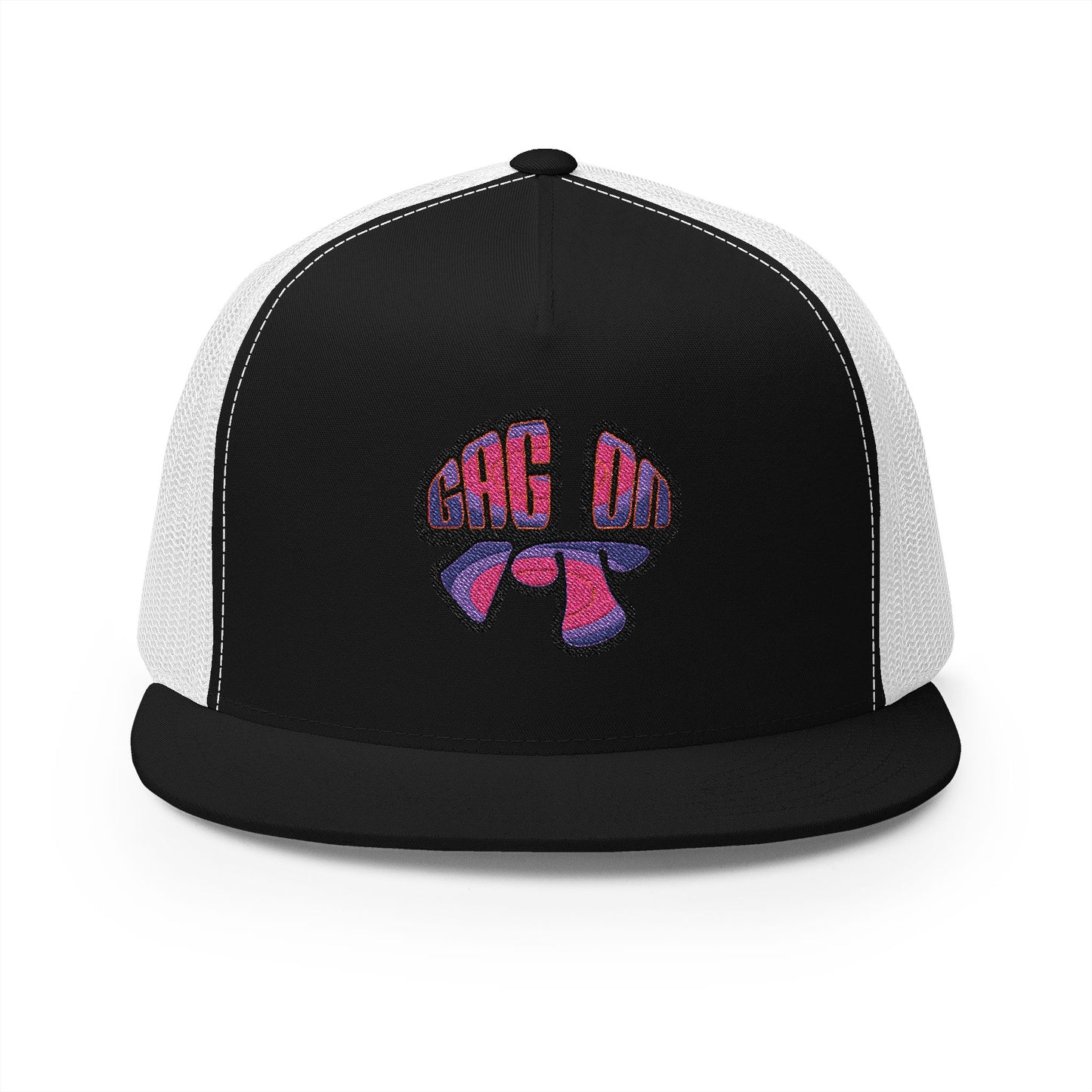 Gag On it 5 Panel Trucker Cap (Embroidery)