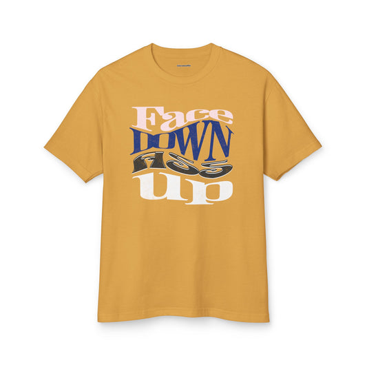 Face down Unisex Garment-Dyed Heavyweight Cotton Tee