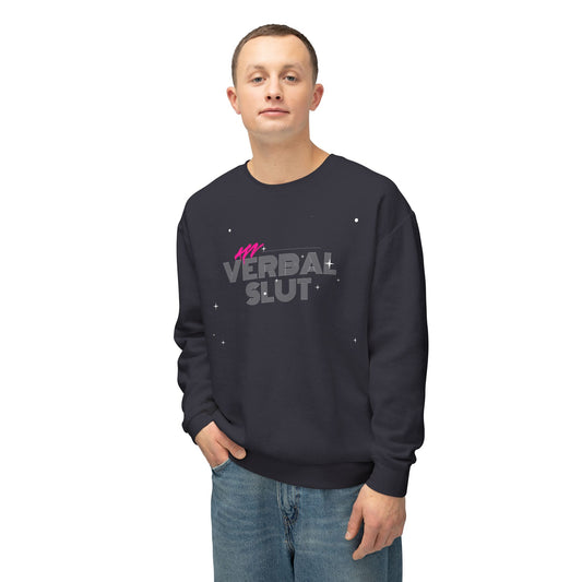 VerbalSlut Unisex Lightweight Crewneck Sweatshirt