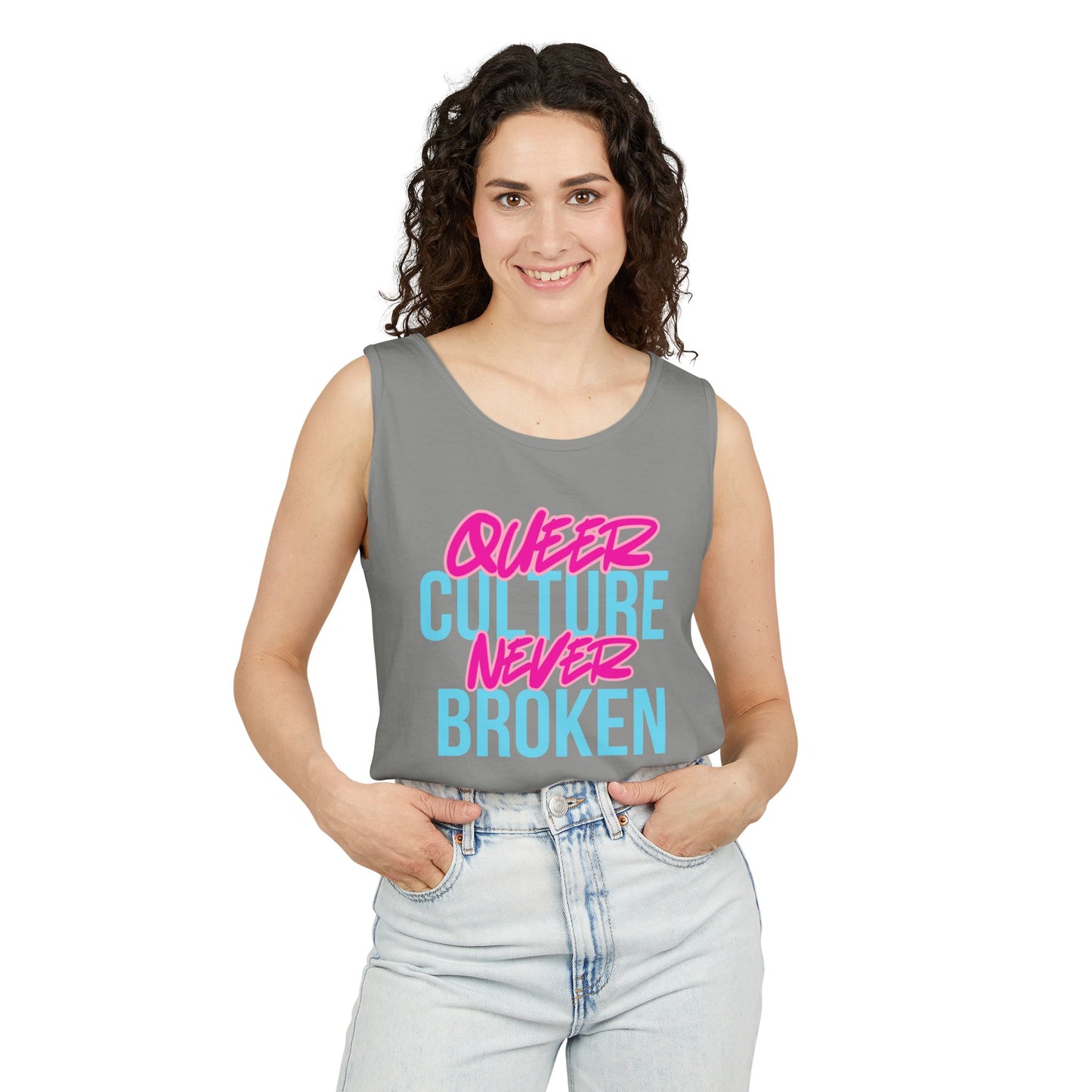 Queer Culture Unisex Garment-Dyed Tank Top