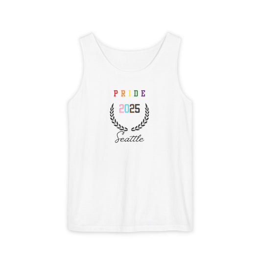 Seattle Pride Unisex Garment-Dyed Tank Top
