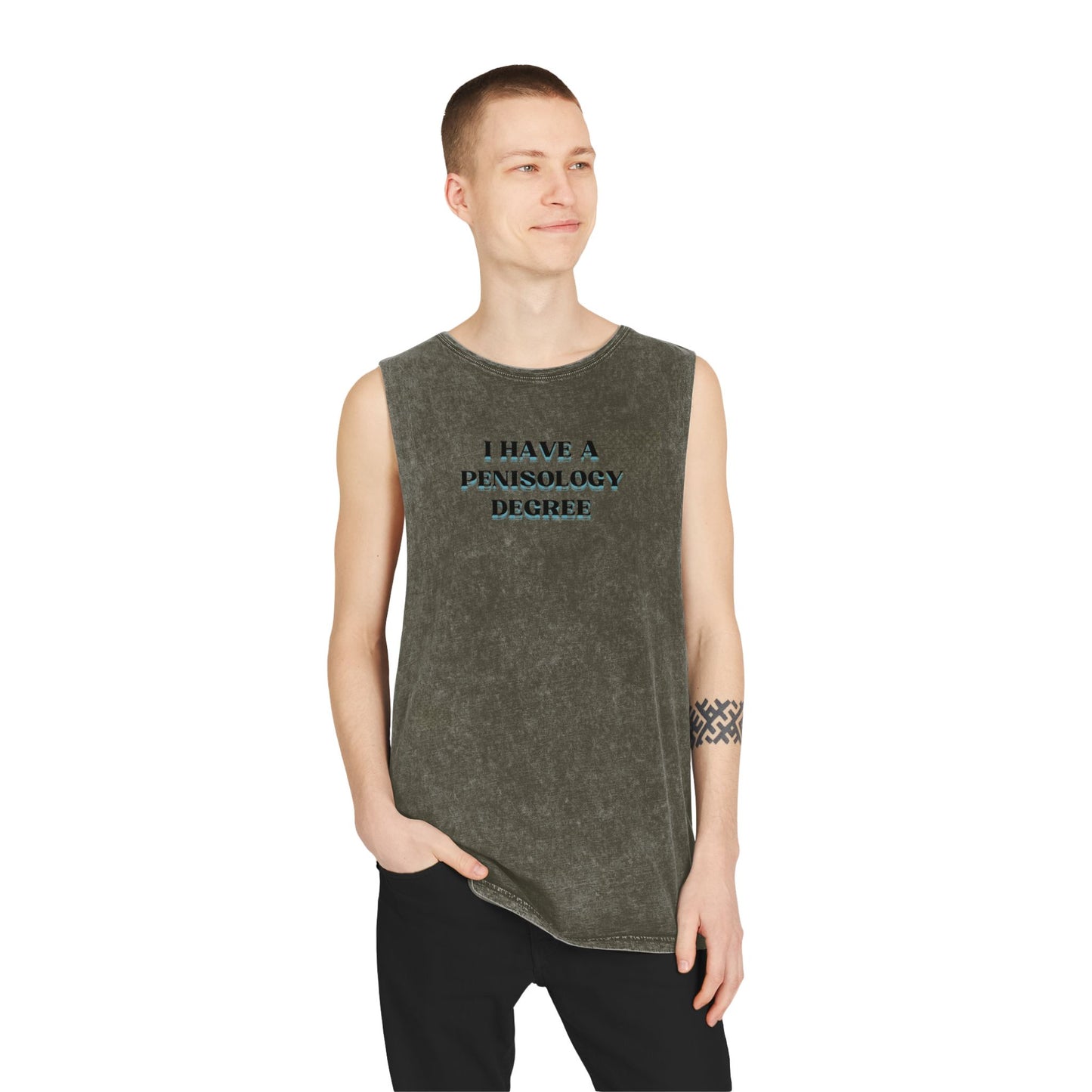 Degree Unisex Stonewash Tank Top