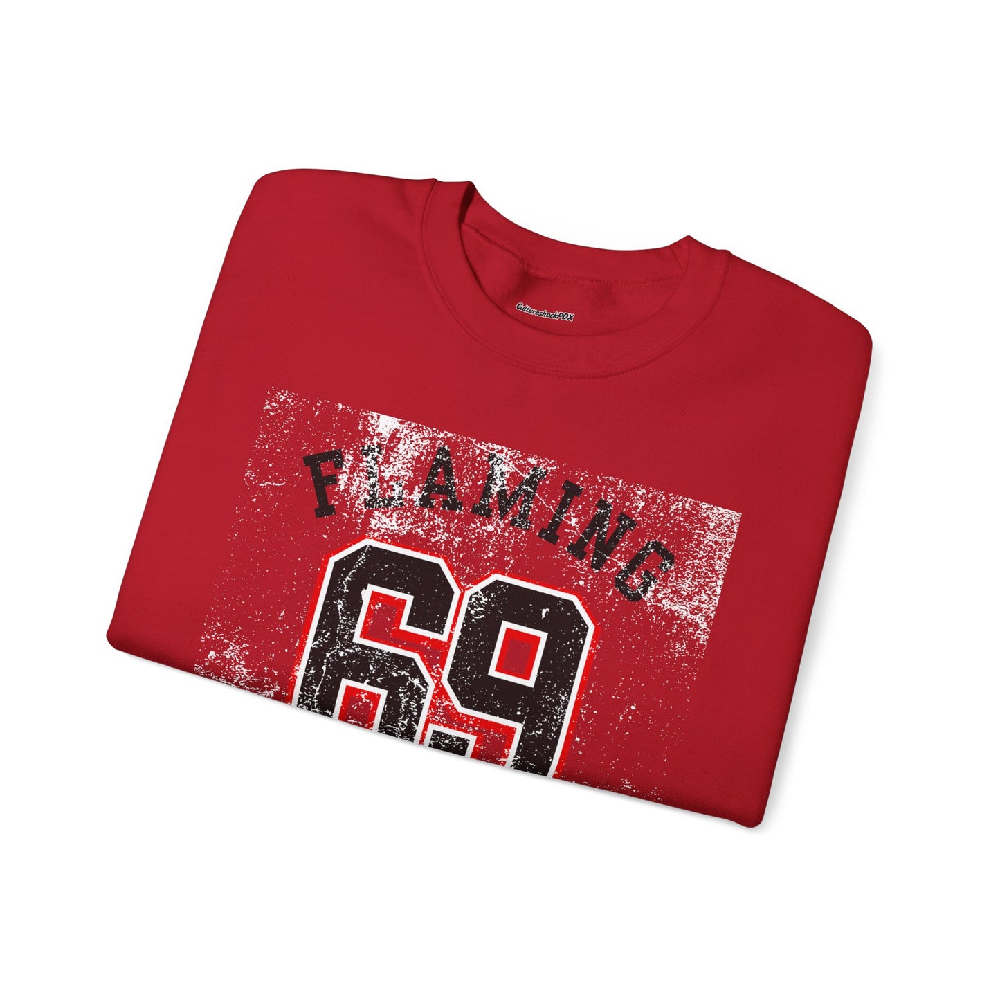 Flaming Unisex Heavy Blend™ Crewneck Sweatshirt