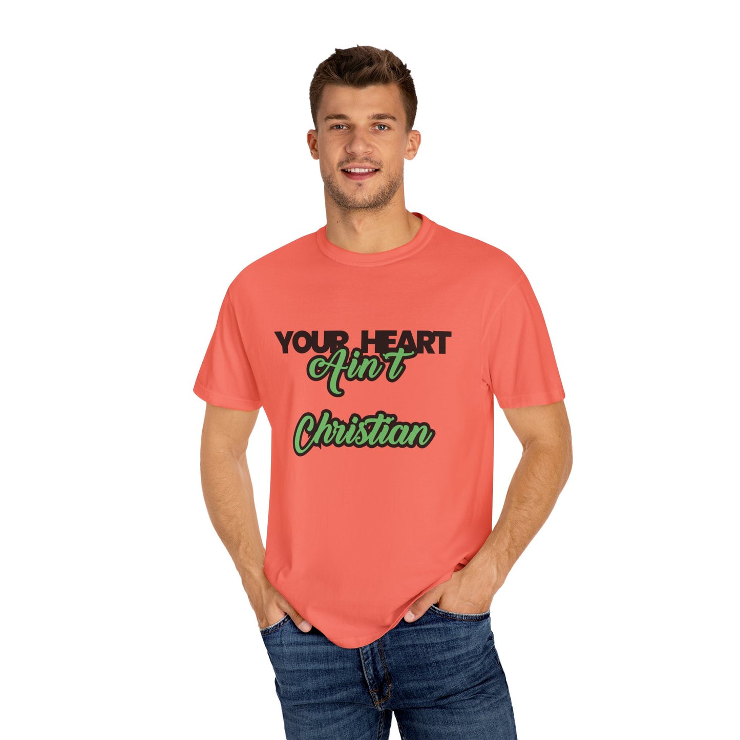 Your Heart Unisex Garment-Dyed T-shirt