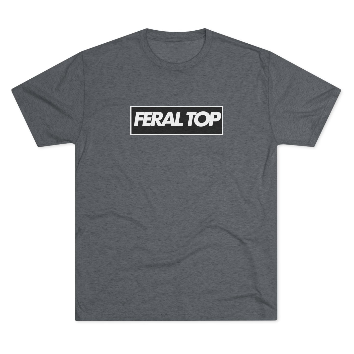 Feral Top Unisex Tri-Blend Crew Tee
