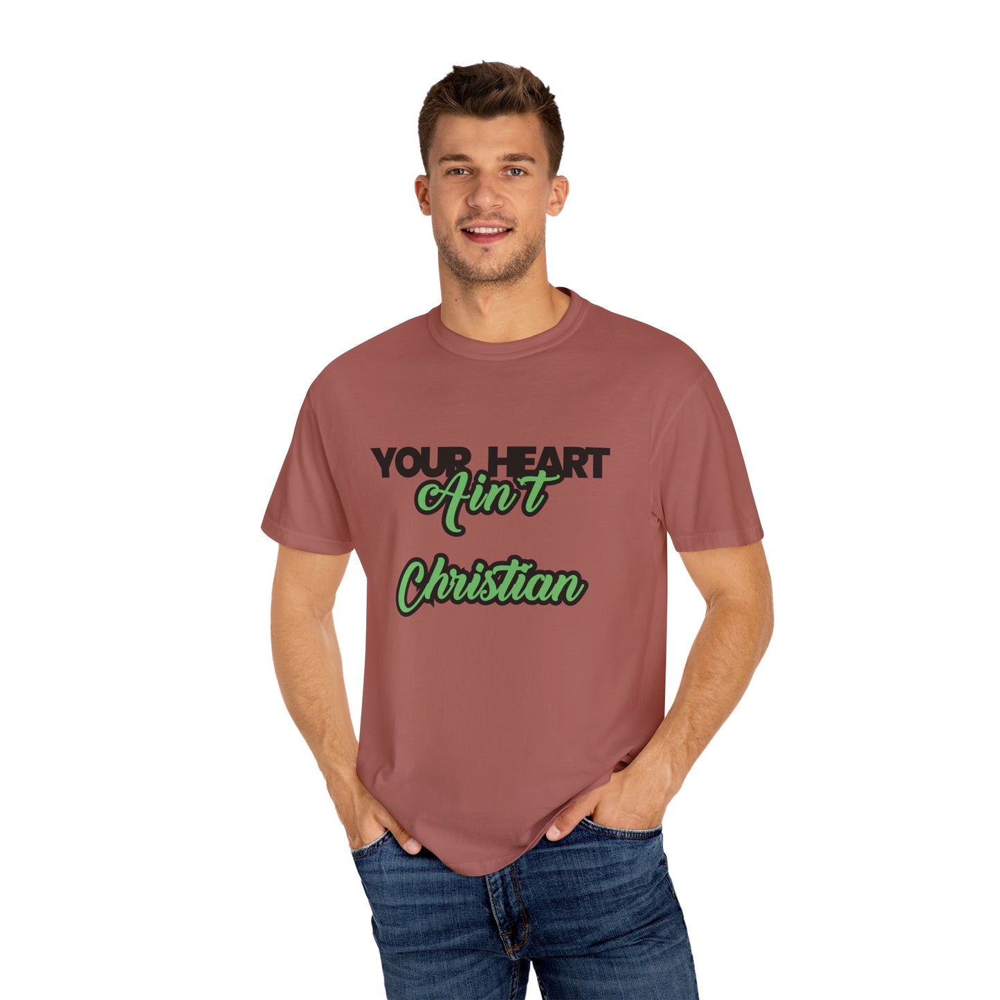Your Heart Unisex Garment-Dyed T-shirt