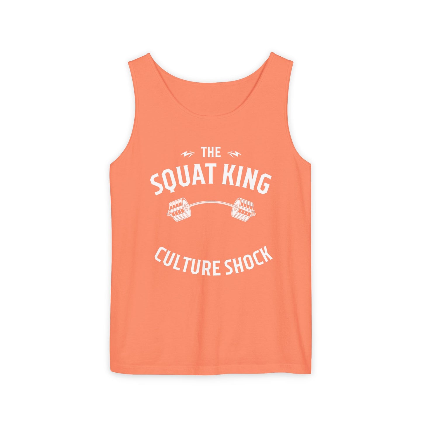 Squat King Unisex Garment-Dyed Tank Top