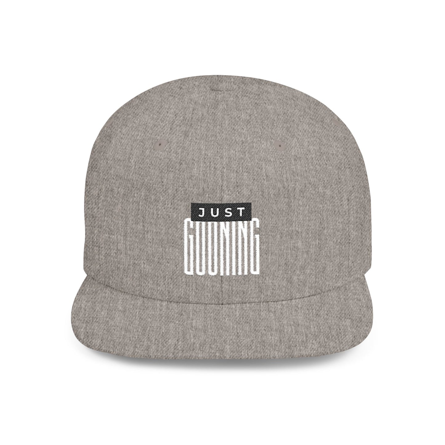 Just Gooning Flat Bill Snapback