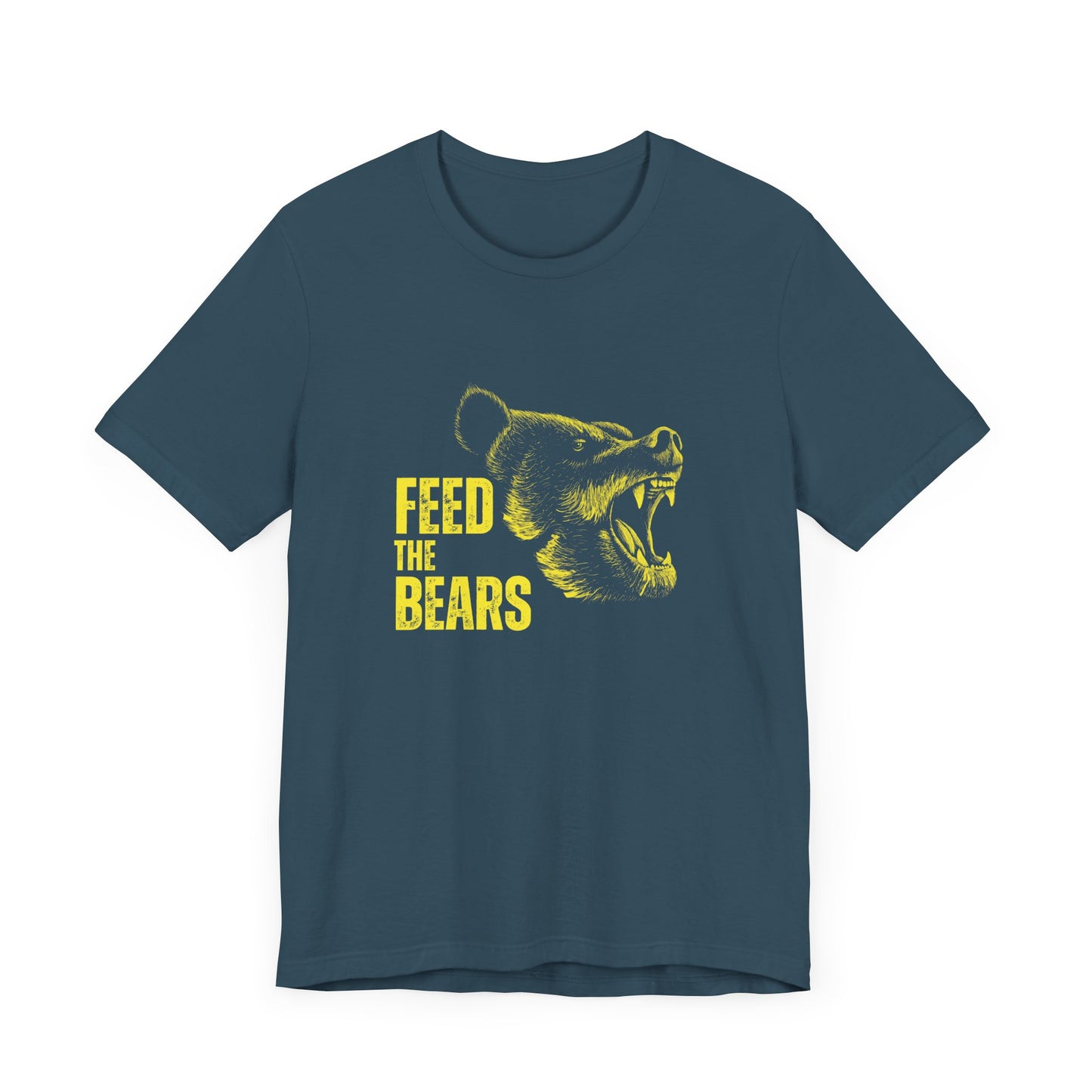 Feed The Bears Unisex Jersey Short Sleeve Tee