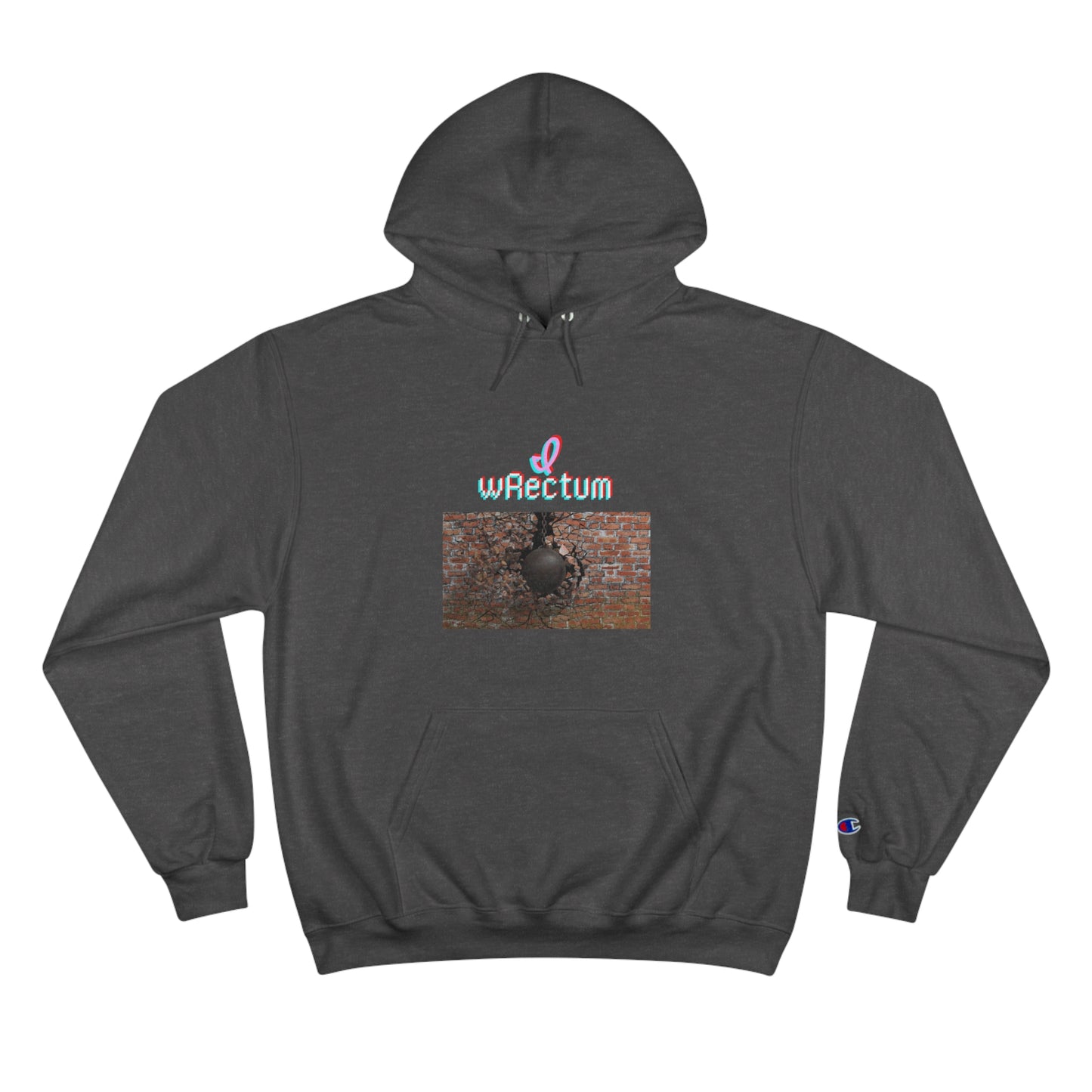 I Wrectum Champion Hoodie