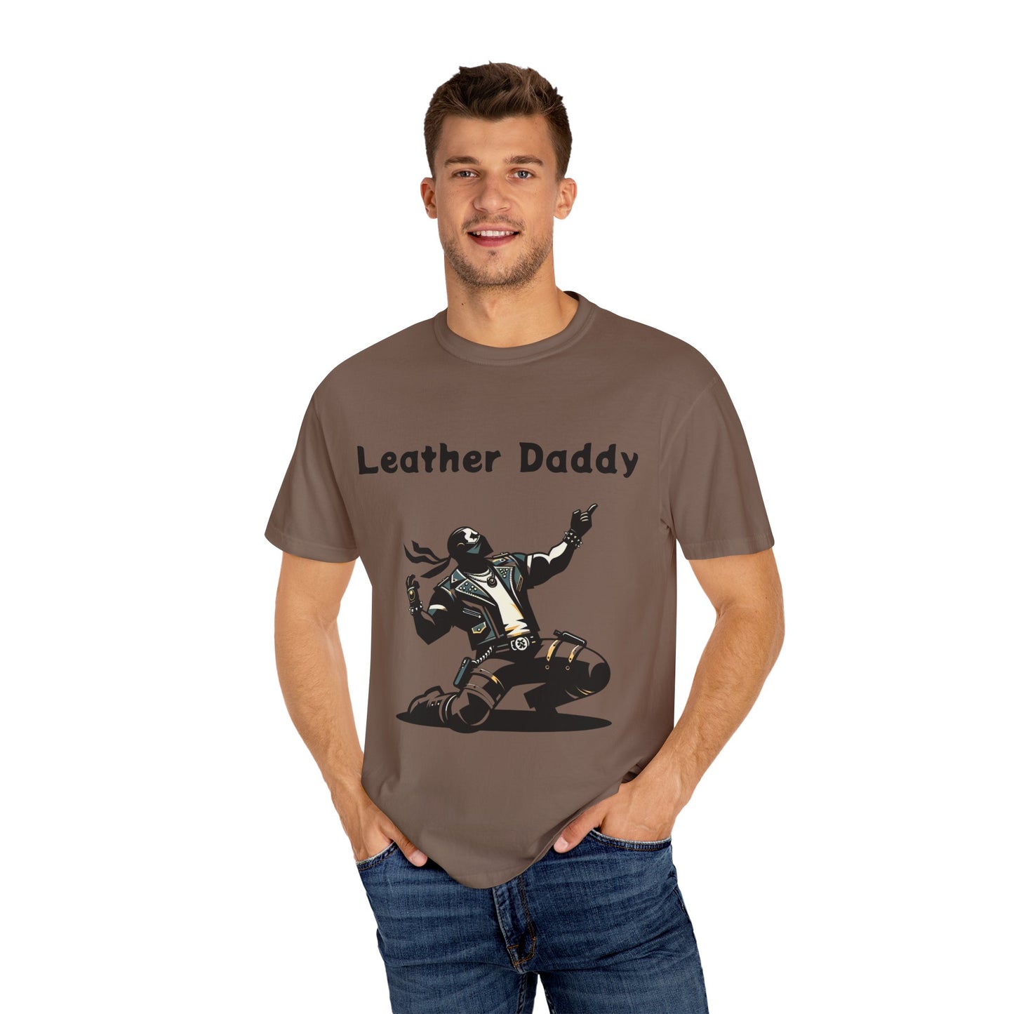 Leather Daddy Unisex Garment-Dyed T-shirt