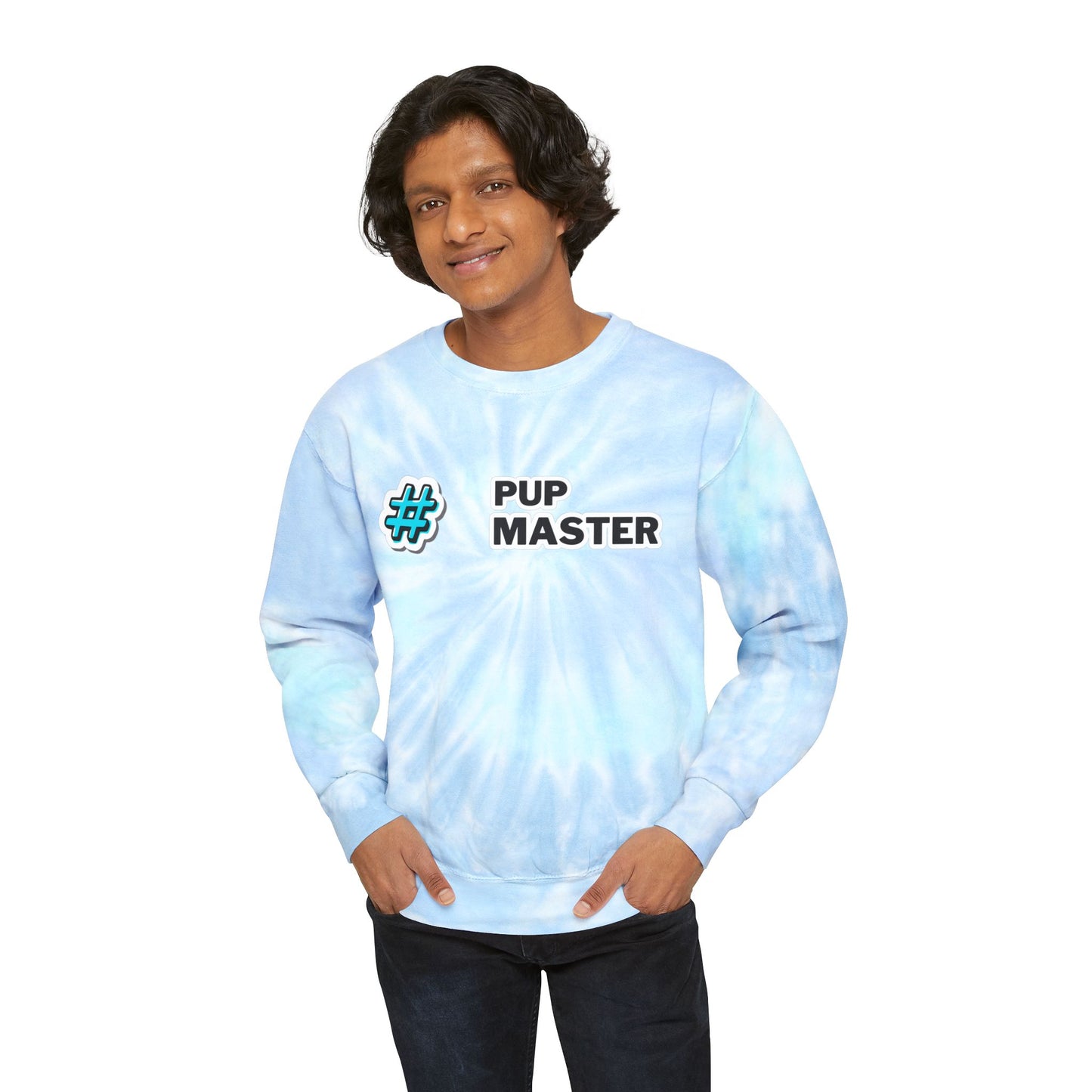 Pup Master Unisex Tie-Dye Sweatshirt