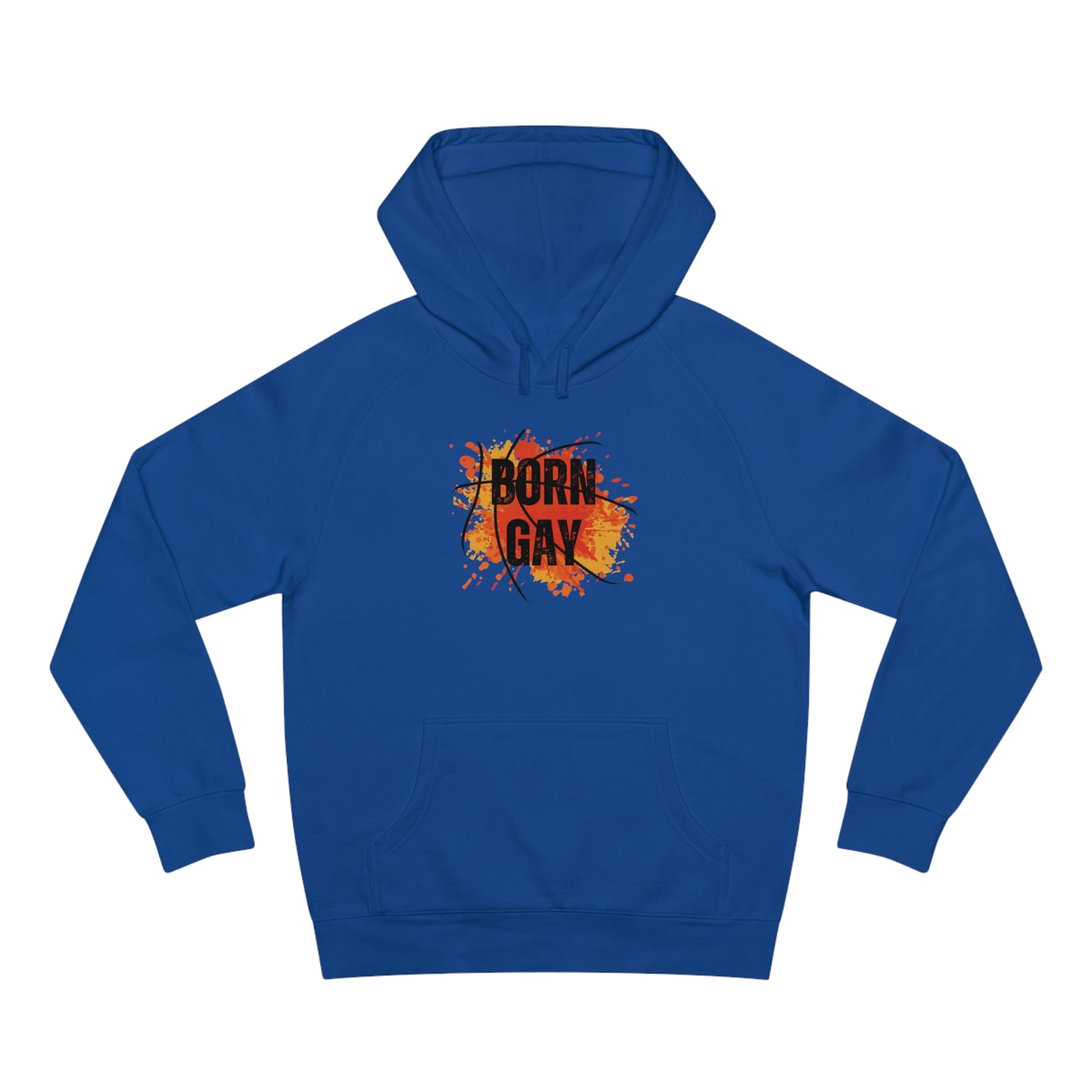 Born Gay Backetball Hoodie