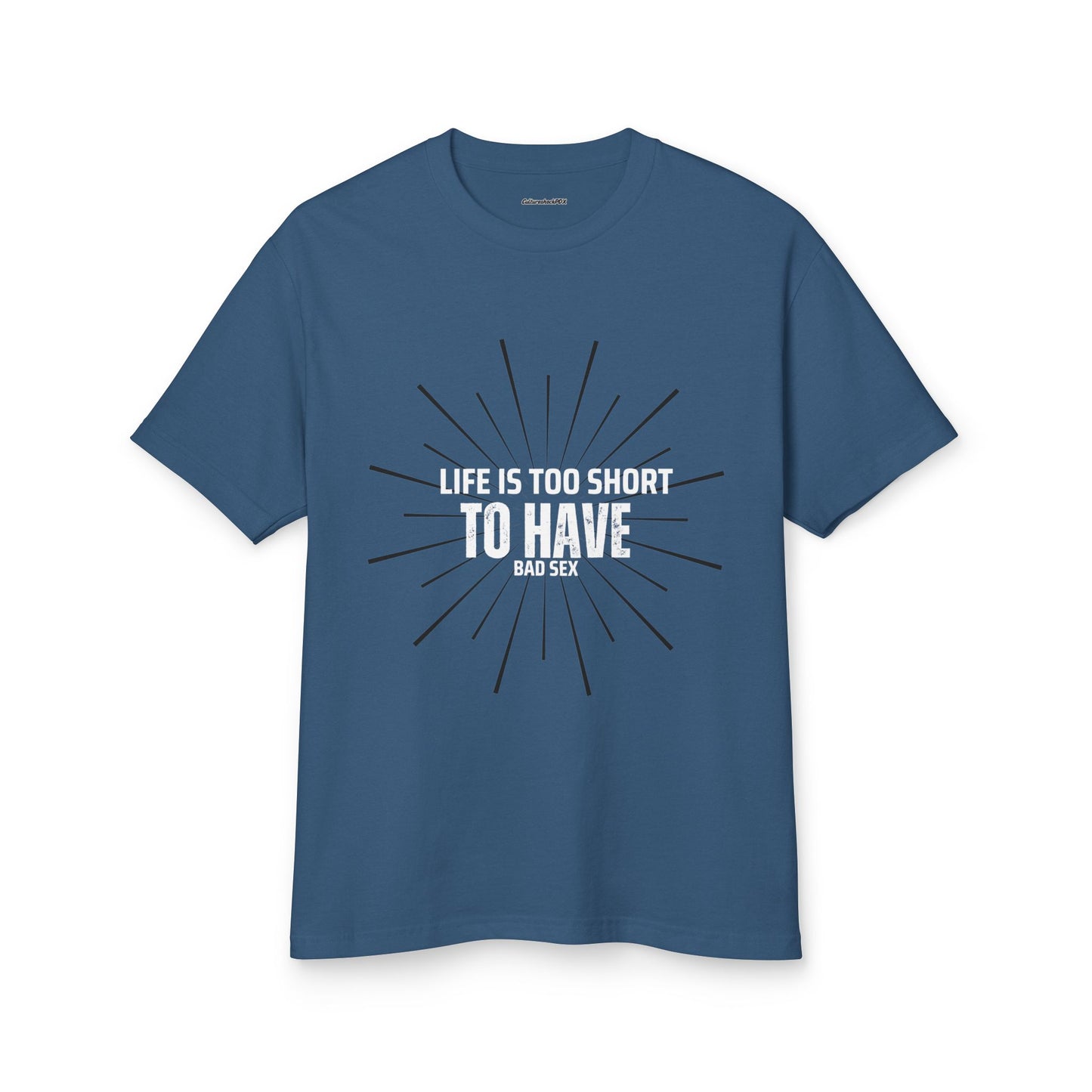 Life is too short  Unisex Garment-Dyed Heavyweight Cotton Tee