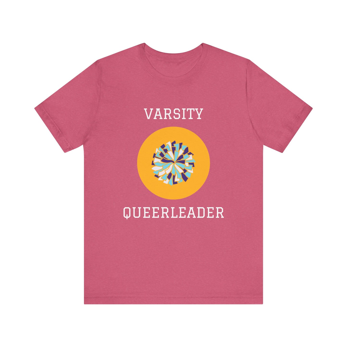 Varsity Queerleader #2 Unisex Jersey Short Sleeve Tee