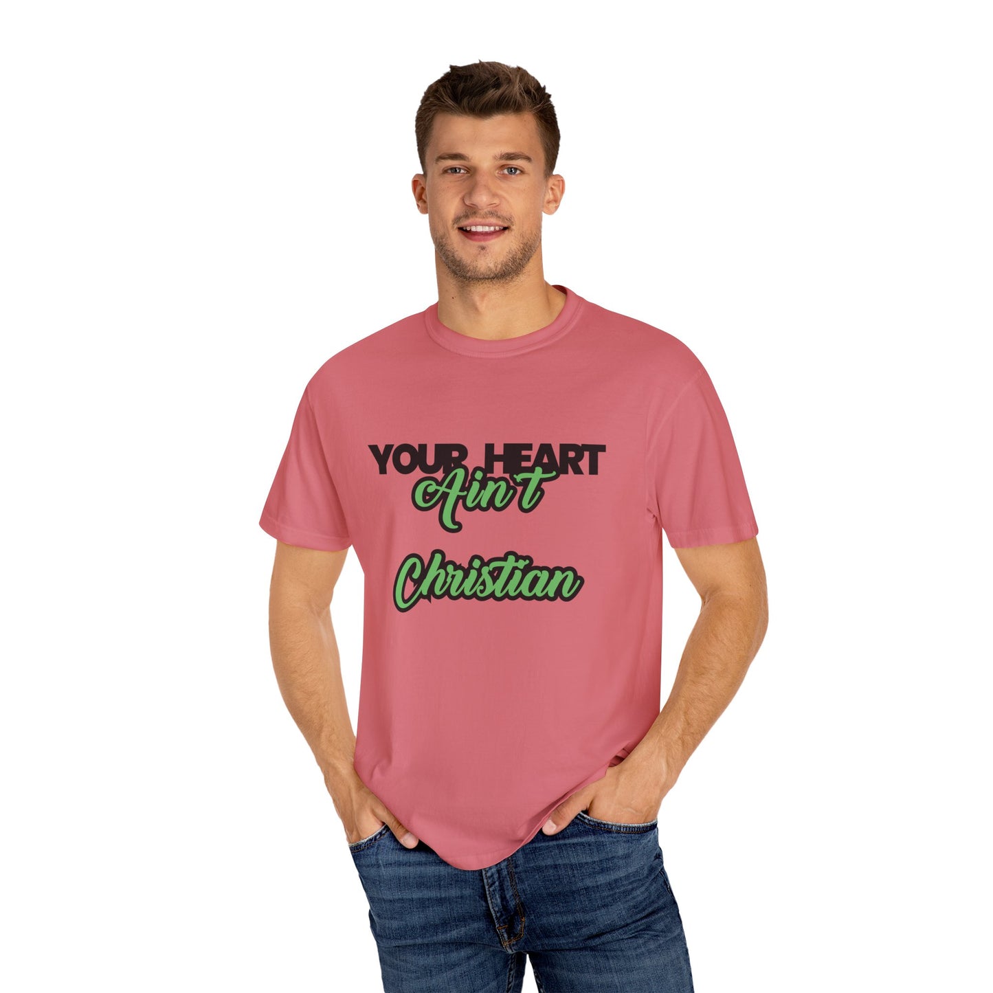 Your Heart Unisex Garment-Dyed T-shirt