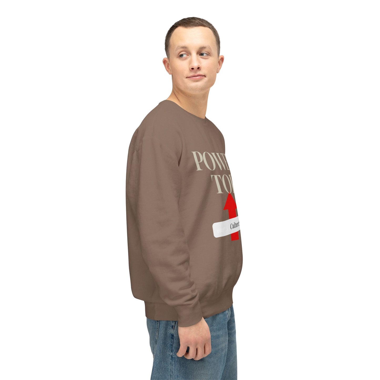 Power Top Unisex Lightweight Crewneck Sweatshirt