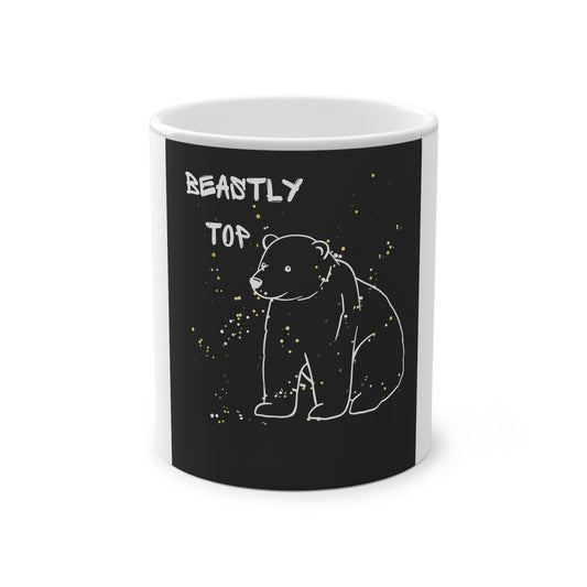 Beastly Top Magic Mug, 11oz